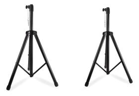 Kit C/2 Suportes Para Caixa Tripé Smart Sm-031lt+ Preto