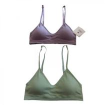 KIT C/ 2 SUTIÃS ASHL76S set GG B+ CINZA/VERDE CLARO