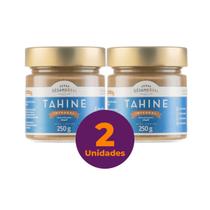 Kit c/ 2 Tahine Integral Vegano Sesamo Real 220g