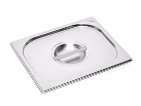 Kit C/2 Tampas Cuba Gn Gastronômica Inox 1/2 Rechaud Buffet