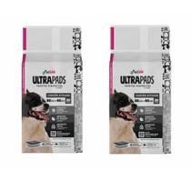 Kit C/2 Tapete Higiênico Ultra Pad 60unid 80x60cm Carvão