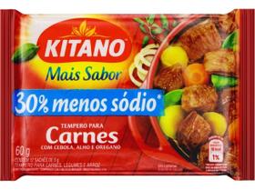 Kit c/ 2 Tempero De Carnes Mais Sabor 60g Kitano