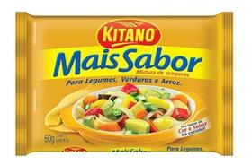 Kit c/ 2 Tempero Po para Legumes Kitano Pacote 60g 12x5g