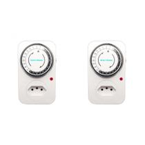 Kit C/2 - Timer Analogico Qualitronix Bivolt Qta01 Kit C/2 - Timer Analogico Qualitronix Bivolt Qta01