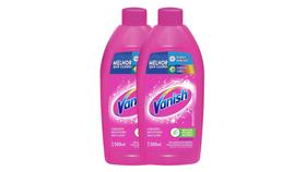 Kit c/ 2 Tira Manchas Vanish Líquido Roupas Coloridas 500ml