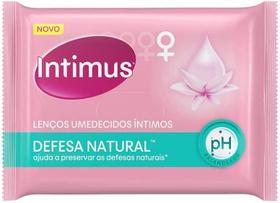 Kit c/ 2 toalha Lencos Umedecidos Intimus defesa natural