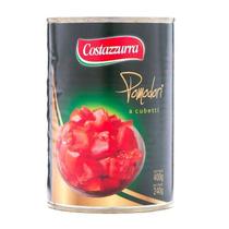 Kit c/ 2 Tomate Pelado Em Cubos Costazzurra 400g