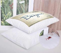 Kit c/ 2 Travesseiros Bonjour Ortobom + Fronhas Impermeaveis