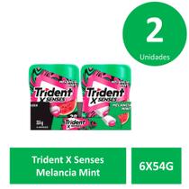 Kit c/2 Trident X Senses 6X54G Melancia Mint