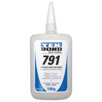 Kit c/ 2 Tubos de Cola Adesiva Instantâneo 791 Tek Bond