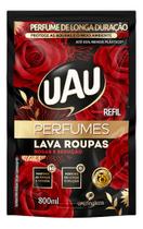 Kit c/ 2 Uau Lava Roupas Perfumes Rosas E Seducao 800ml