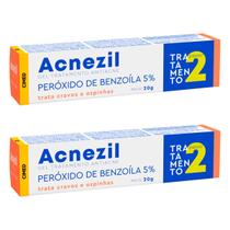 KIT C/ 2 UN Acnezil Gel 20g