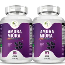 KIT C/2 Un. Amo ra Miu ra 120 Cápsulas Vitamina C Zinco Selênio - Fits Life