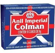 Kit c/2 un.Anil Imperial Colman c/10 Cubos de 9g