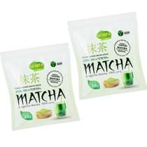 KIT C/2 Un. Matcha Legítimo Premium 100% Puro Original Chá Em Pó - Unilife