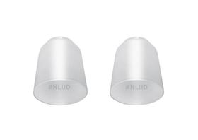Kit c/ 2 Un. - Tulipa Plástica Lisa para Lustre e Ventilador de Teto Universal