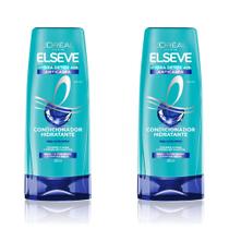 Kit c/2 Unidades de Condicionador Elseve Hydra Detox Anticaspa 200ml