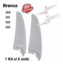 Kit C/2 Unids Hélice Ventilador Teto Spirit Branca Original Kit C/2 Unids Hélice Ventilador Teto Spirit Branca Original