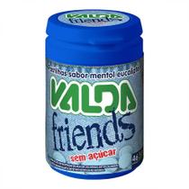 Kit c/ 2 Valda Pastilhas Sem Acucar Friends Mentol 50g