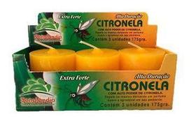 Kit c/2 Vela Citronela Repelente Insetos c/ 3 unidades. Kit c/2 Vela Citronela Repelente Insetos c/ 3 unidades.