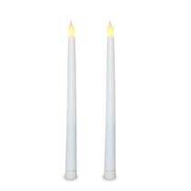 Kit C/2 Vela De Led Chama Viva Fina Cumprida 27cm Altura Kit C/2 Vela De Led Chama Viva Fina Cumprida 27cm Altura