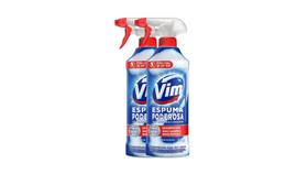 Kit c/ 2 Vim Espuma Poderosa Desinfetante Multiuso 450ml