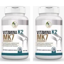 Kit C/2 Vitamina K2 Menaquinona 7 Mk7 350mg - Fits Life