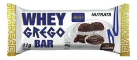 Kit c/ 2 Whey Grego Bar Nutrata - Brigadeiro - 40g