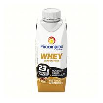 Kit c/ 2 Whey Zero Lactose 250ml Piracanjuba Pasta de
