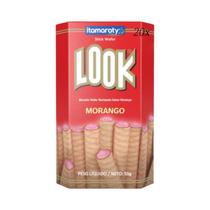 Kit C/ 20 Biscoito Stick Wafer Recheado Look 55g Kit C/ 20 Biscoito Stick Wafer Recheado Look 55g