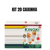 Kit C/ 20 Caixas Kino Kii Detox Total