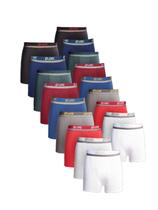 Kit C/ 20 Cuecas Boxer Lisa D'Luxe - Multicolorido Kit C/ 20 Cuecas Boxer Lisa D'Luxe - Multicolorido