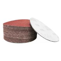 Kit C/20 Disco Lixa tiras autocolantes 180mm 7 -8 Furos Grão 36 Kit C/20 Disco Lixa tiras autocolantes 180mm 7 -8 Furos Grão 36