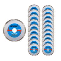 Kit C/ 20 Discos de Corte Diamantado 110mm X 20mm Serra Mármore