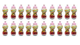 KIT C/20 Garrafinhas de Suco Desenho Squeeze 350ml - MEXBRAS