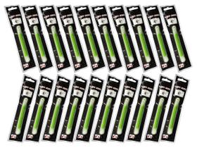 Kit C/ 20 Luz Química Albatroz Fishing C/ Gancho 10.0 x 40mm Verde - W-108A Kit C/ 20 Luz Química Albatroz Fishing C/ Gancho 10.0 x 40mm Verde - W-108A