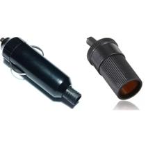 Kit c/20 plug's acendedor, baquelite12v 10machos + 10femeas Kit c/20 plug's acendedor, baquelite12v 10machos + 10femeas