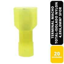 KIT C/20 TERMINAL MACHO TOTAL-ISOL NYLON 4,0x6,0MM² SFOR