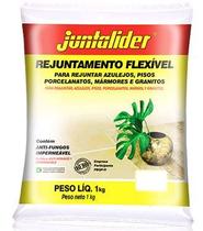 Kit c/ 20KG Argamassa Rejunte Flex 1 Kg Verde - Juntalider