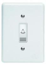 Kit c/ 20PC Conj Placa 4x2 Branca Int Campainha 10a 250v 2385 - Pumalux