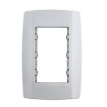 Kit c/ 20PC Placa 4x2 3 Modulos Juntos Com Suporte Slim - Ilumi