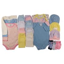 Kit C/23 Peças Body + Mijão Roupas Bebê Maternidade Enxoval