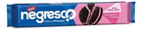 Kit c/ 24 Biscoito Chocolate Recheio Morango Negresco 90g