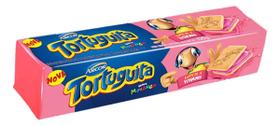 Kit c/ 24 Biscoito Tortuguita de morango 130g