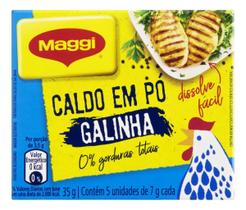 Kit c/ 24 Caldo em Po Galinha Maggi Caixa 35g 5x7g Kit c/ 24 Caldo em Po Galinha Maggi Caixa 35g 5x7g