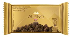 Kit c/ 24 Chocolate ao leite Alpino pacote 25 g