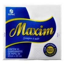 Kit c/ 24 Guardanapo de Papel Folha Simples Maxim 23cm x