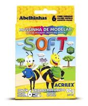 Kit c/ 24 Massinha De Modelar Criativa 6 Rolos Coloridos Kit c/ 24 Massinha De Modelar Criativa 6 Rolos Coloridos