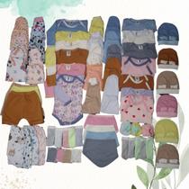 Kit C/24 Peças Body+mijão Roupa Bebê Maternidade