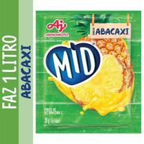 Kit c/ 24 Refresco em Po de Abacaxi Mid 25g